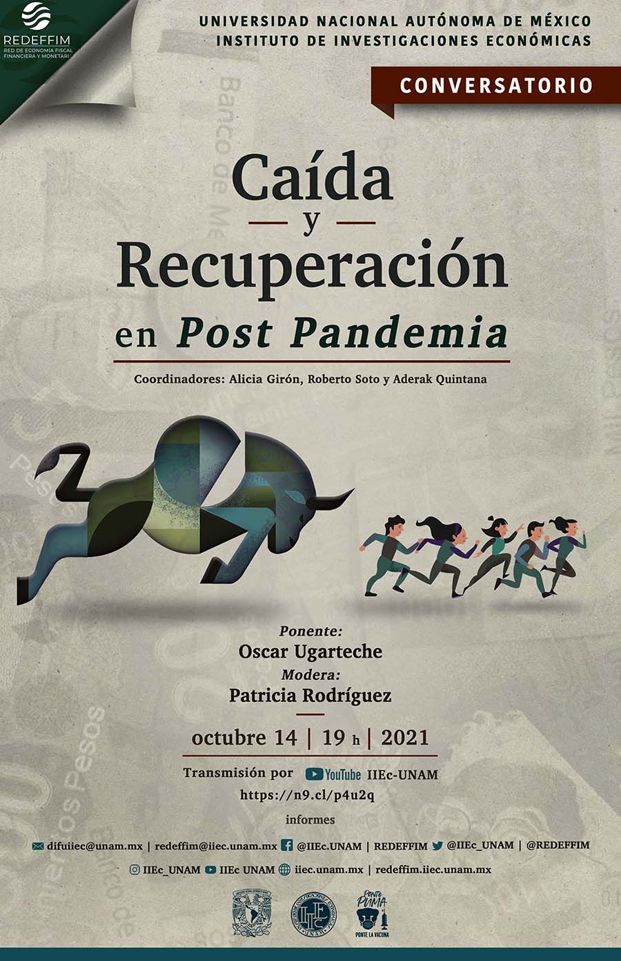 Conversatorio: caída y recuperación en post pandemia