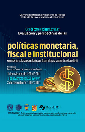 Conferencias: evaluación y perspectivas de las políticas para superar la crisis covid-19