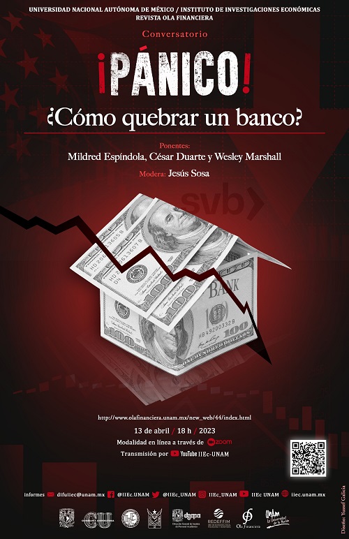 conversatorio ¡Pánico! ¿Cómo quebrar un banco?