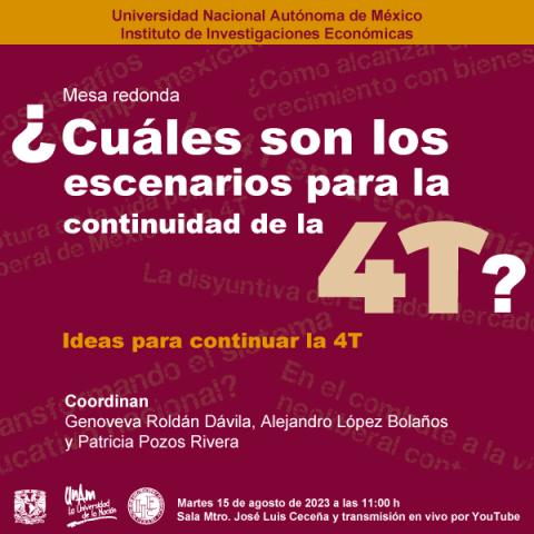 Escenarios para la continuidad de la 4T