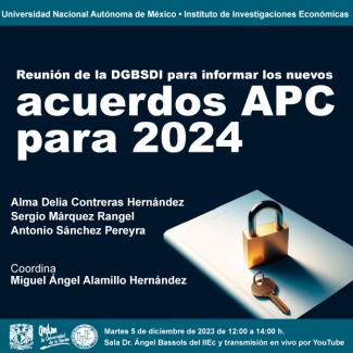 DGBSDI para los acuerdos APC